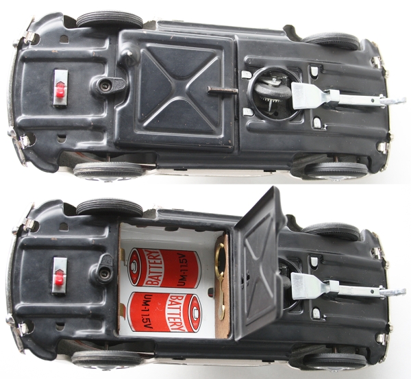 Taiyo Volkswagen Beetle 1969 Tinmodel Batterieoperated (0285)